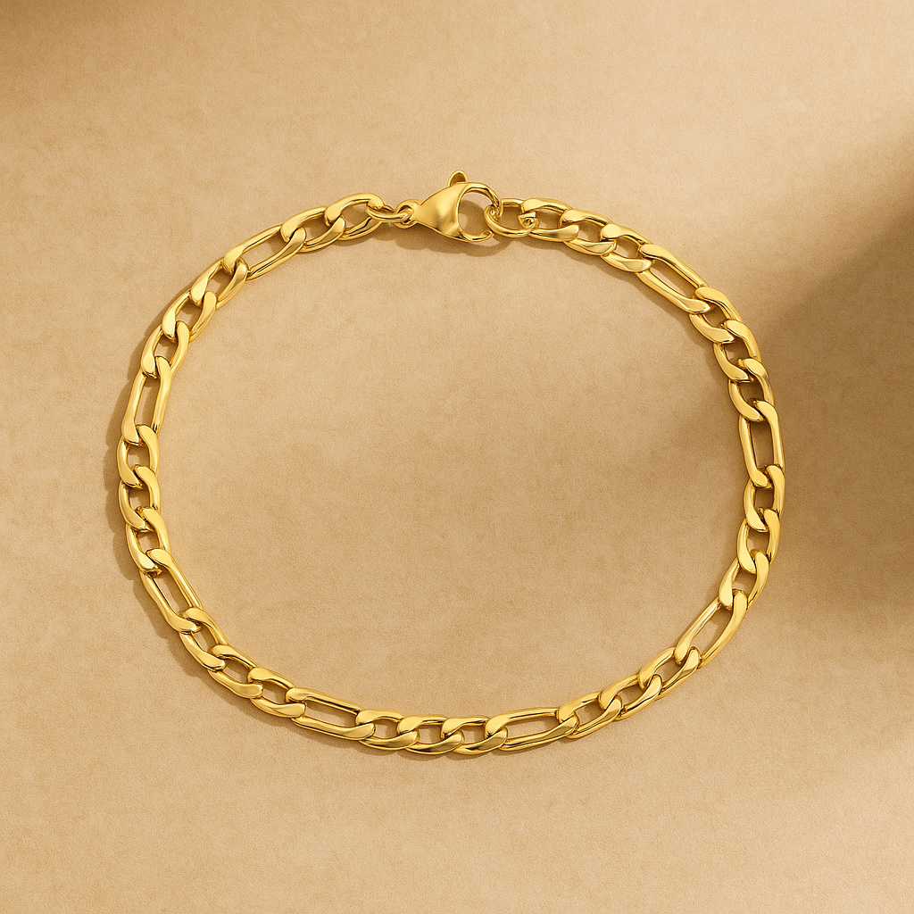 Figaro Stainless Steel Bracelet