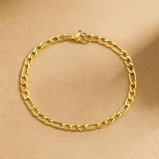 Figaro Stainless Steel Bracelet