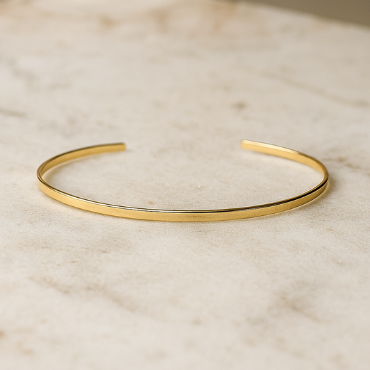 Stainless Steel Cuff Bangle Bracelet
