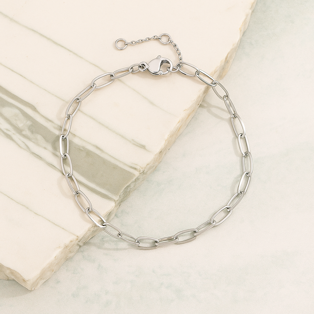 Minimalist Chain Stainless Steel Bracelet