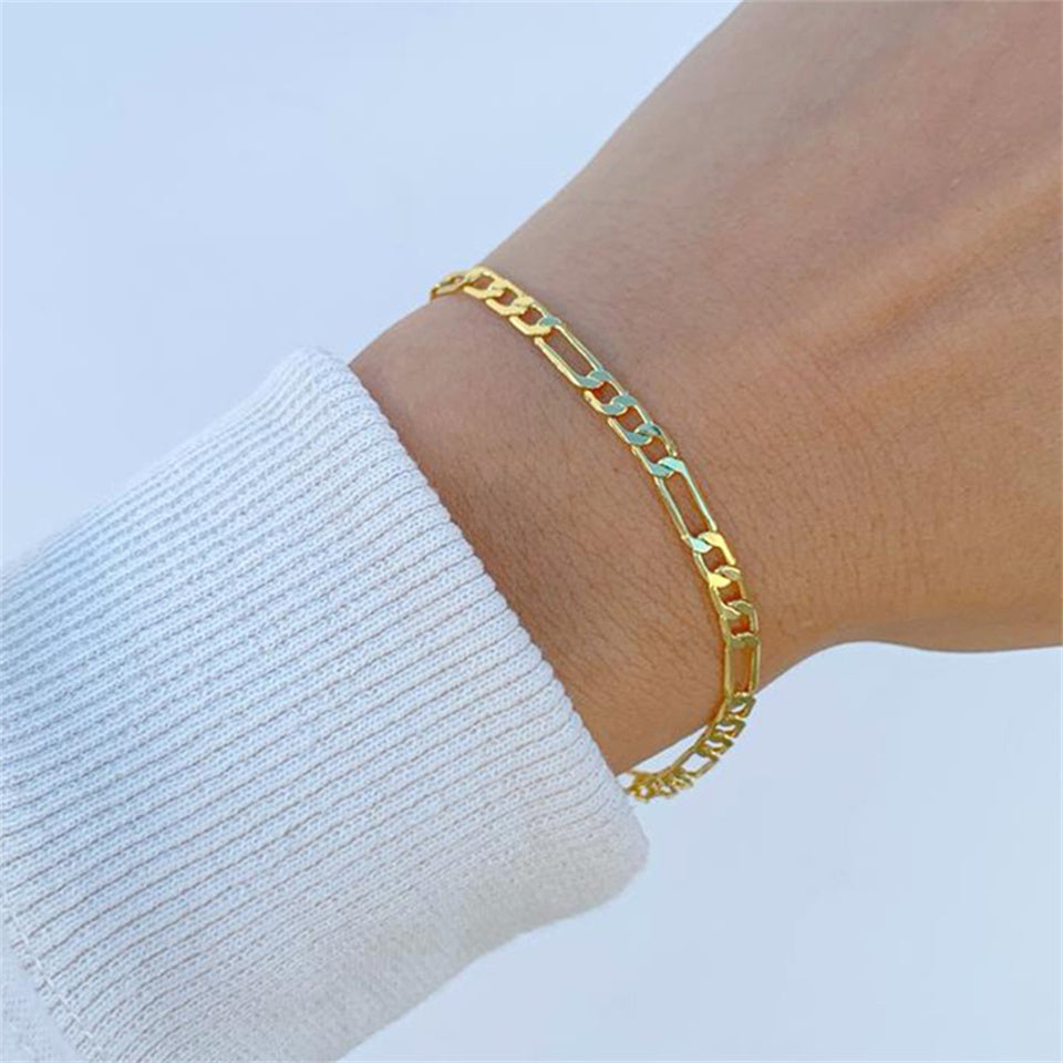 Figaro Stainless Steel Bracelet