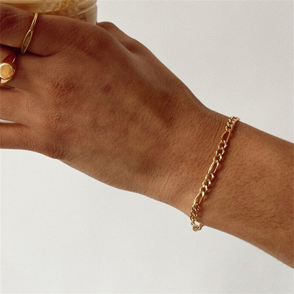 Figaro Stainless Steel Bracelet