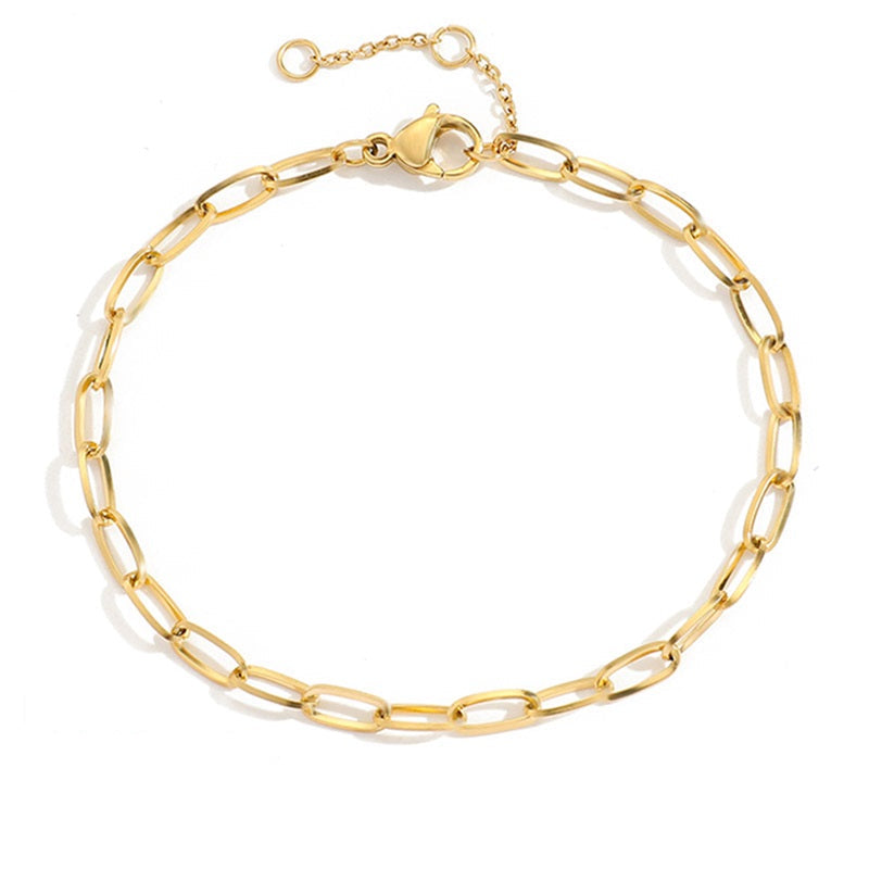 Minimalist Chain Stainless Steel Bracelet