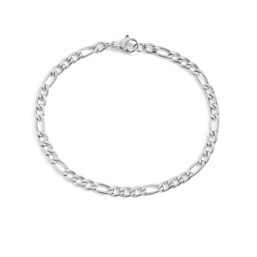Figaro Stainless Steel Bracelet