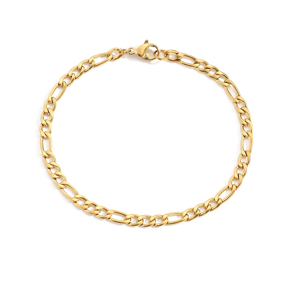 Figaro Stainless Steel Bracelet